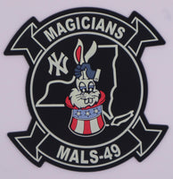 Officially Licensed USMC MALS-49 Magicians PVC Patches