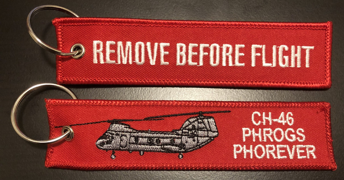 Buy CH-46 Phrog Key Ring – MarinePatches.com - Custom Patches, Military ...