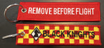 VMM-264 Black Knights REMOVE BEFORE FLIGHT Key Ring
