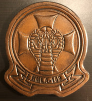 Officially Licensed USMC HMLA-169 Leather Patch