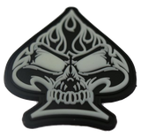 Official HMLA-267 Flagship (El Fuego) Skull PVC Glow Patch