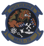 Officially Licensed USMC MALS-29 Wolverines 2018 Patch