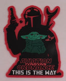 IYAOYAS Mandalorian Ordie PVC Patch