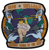 USS Eisenhower CVN-69 Shellback Patch