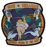 USS Eisenhower CVN-69 Shellback Patch