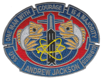 USS Andrew Jackson SSBN-619 Patch