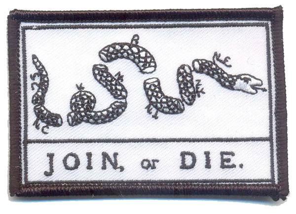 Join or Die Flag Patch