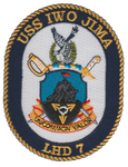 USS Iwo Jima LHD-7 Patch