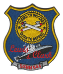 Officially Licensed US Navy USS Lewis & Clark SSBN-644 Patch