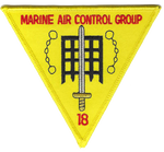 Officially Licensed Marine Air Control Group MACG-18 Patch