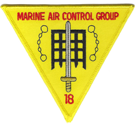 Officially Licensed Marine Air Control Group MACG-18 Patch