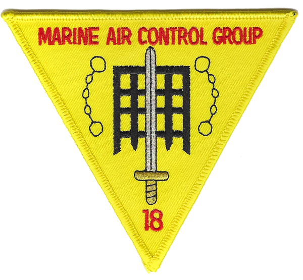 Officially Licensed Marine Air Control Group MACG-18 Patch