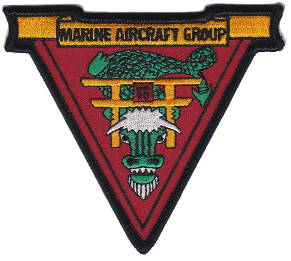 Officially Licensed USMC Marine Air Group MAG-16 Patch