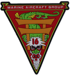 Officially Licensed USMC Marine Aircraft Group MAG-16 PVC Patch