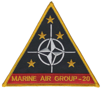 Officially Licensed USMC Marine Aircraft Group MAG 20 Patch