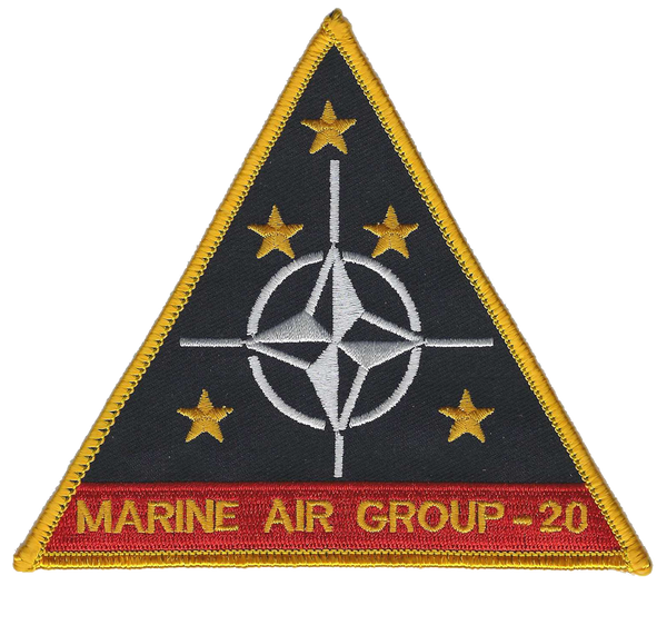 Officially Licensed USMC Marine Aircraft Group MAG 20 Patch