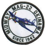 Official MAG-22 WWII Patch