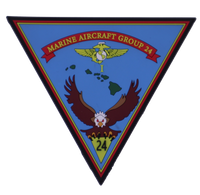 Officially Licensed Marine Aircraft Group MAG-24 Patches