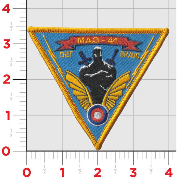 Official MAG-41 Det Bravo Patch