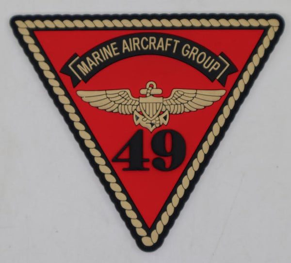 Officially Licensed USMC Marine Aircraft Group MAG-49 PVC Patch