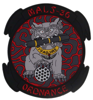 Official MALS-36 Ordnance PVC Patch