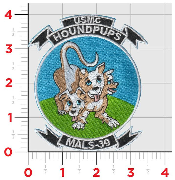 Official MALS-39 Hound Pups Patches