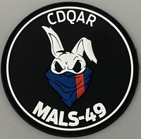 Official MALS-49 Magicians CDQAR PVC Shoulder Patch