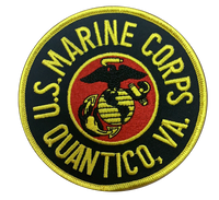 Officially Licensed USMC MCB Quantico Patch
