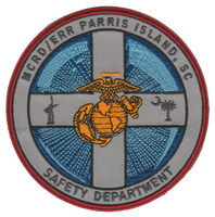 Official MCRD ERR Parris Island Safety Department Patch