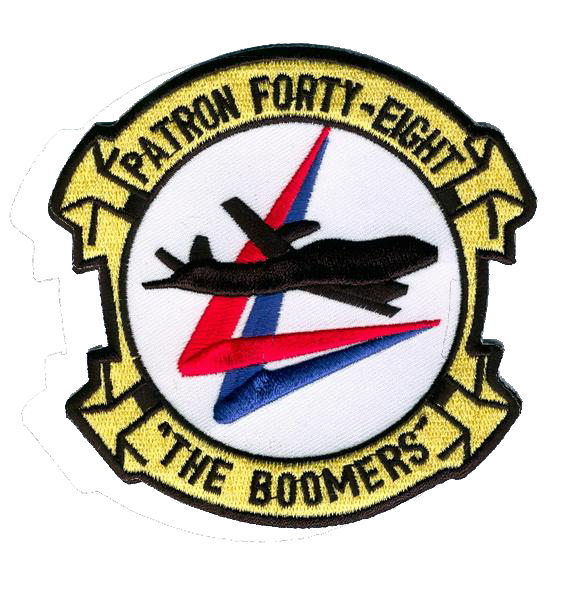 Officially Licensed US Navy VP-48 Boomers Patch