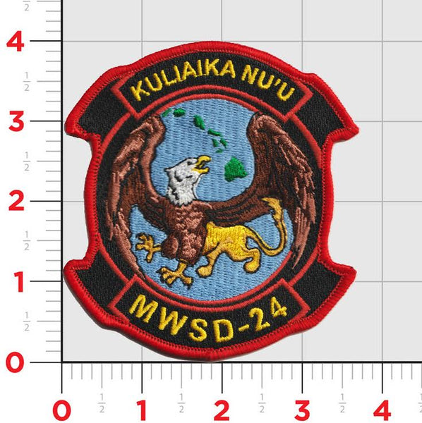 Officially Licensed USMC MWSD-24 Gryphons Patch