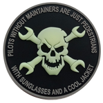 Aircraft Maintainer PVC Patch