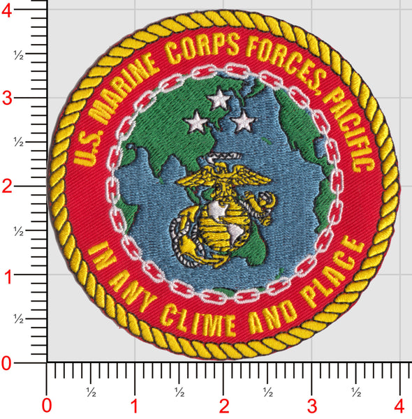 Officially Licensed USMC Marine Forces Pacific Patch