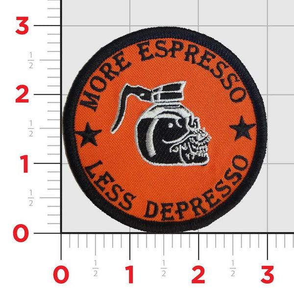 More Espresso Less Depresso Patch