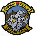 USMC VMFP-3 DET B Mud Rhinos Patch