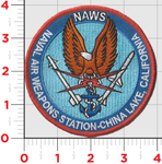 Officially Licensed US Navy NAWS-China Lake Patch