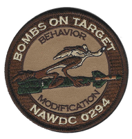 Official US Navy NAWDC Targeting Patches