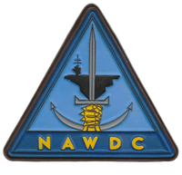 Officially Licensed US Navy NAWDC Leather Patches