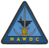 Officially Licensed US Navy NAWDC Leather Patches