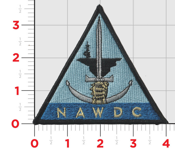 Officially Licensed US Navy NAWDC Patches