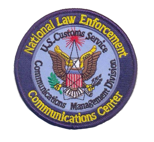 Legacy US Customs, National Law Enforcement Communications Center, NLECC Patch