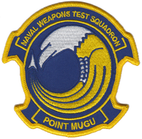 Officially Licensed US Navy Naval Weapons Test Squadron Point Mugu Patch