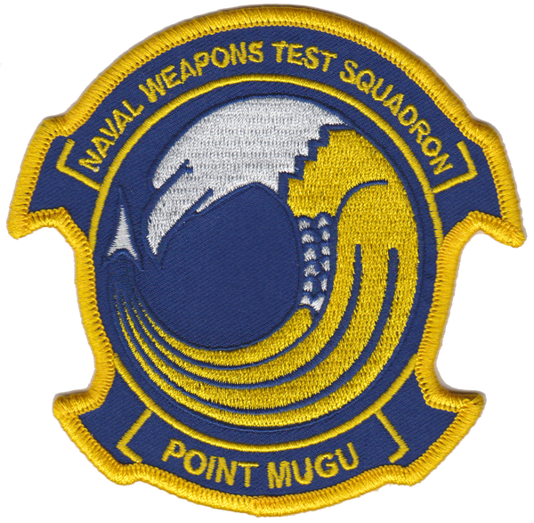 Officially Licensed US Navy Naval Weapons Test Squadron Point Mugu Patch