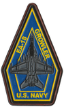 Officially Licensed US Navy E/A-18 Leather patches