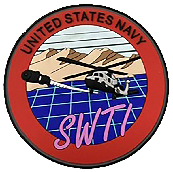 US Navy Seahawk Weapons and Tactics Instructor SWTI PVC Patches