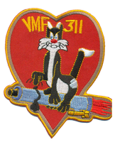 Officially Licensed USMC VMF-311 Tomcats John Glenn Patch