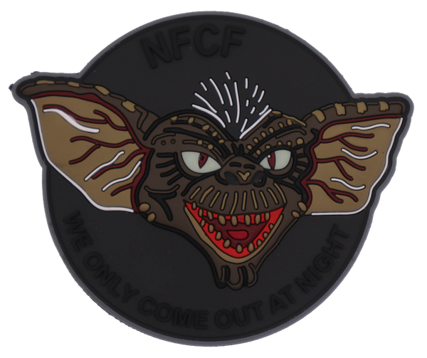 Night FCF "We Only Come Out at Night" PVC Patch