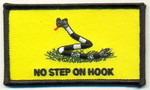 US Navy, No Step on Hook Patch