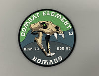 Official HSM-73.3 Combat Element 3 Nomads PVC Patch