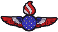 4th of July Ordnance Wings PVC Patch